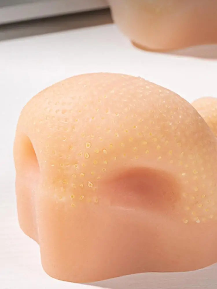 Reusable Pimple Popping Toy Silicone Satisfying Pimple Pop Toy Stress Reliever Nose Game For Kids Boy Girls Adults Classroom