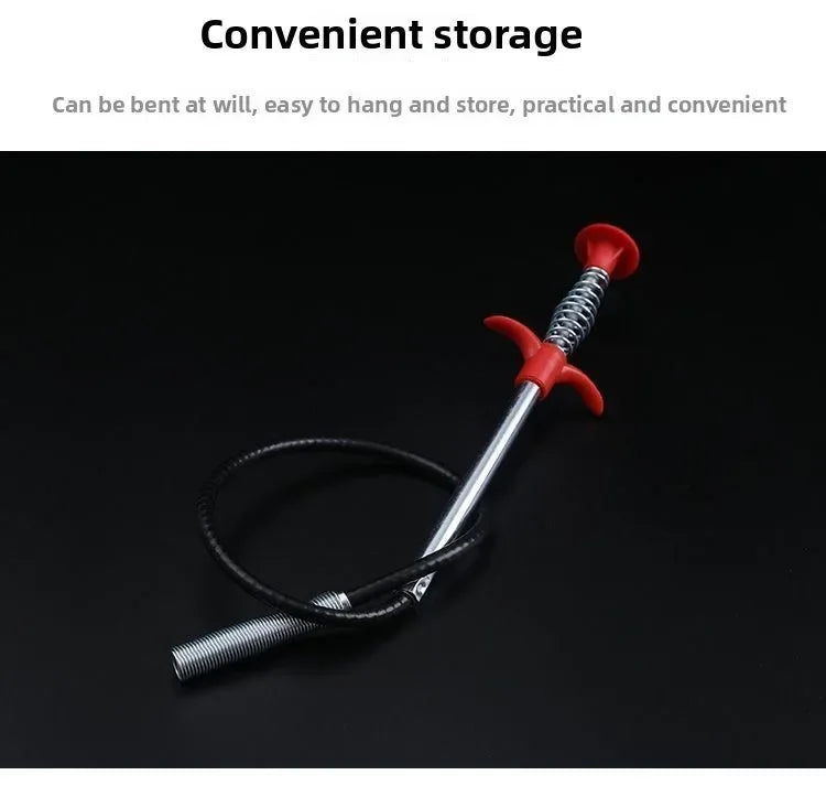 Opens Clogging of Sewage Pipe Cleaning Tool Drain Unclogger Professional Pipe Plunger Drain Clog Remover Clogged Toilet Cleaner