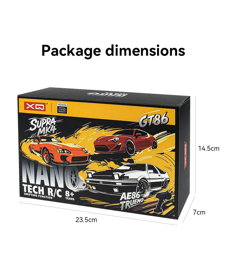 Lighting RC Cars 2.4Gh Remote Contorl 1/64 Stunt Drift Car 2WD High Speed Model Vehicle Toy Gifts For Boys Girls Children Adults