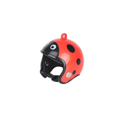 Chicken Helmet Pet Safety Funny Parrot Headwear Small Pet Hard Sun Rain Protection Small Helmets Accessories for Bird Parakeet