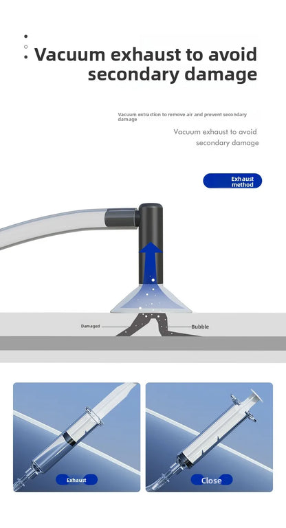 Car Glass Repair Kit - Removes Scratches, Fixes Windscreen Cracks for Cars/Trucks/Motorcycles, Auto Glass Recovery Set