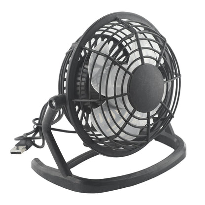 Portable Fans USB Fan 15*9*14.5cm ABS+Electronic Components Blue/Black Convenient Home UseUltra Quiet Practical