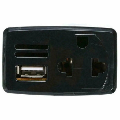 12V 24V DC to AC 220V Portable Car Power Inverter Adapter Plug Converter with USB on-board charger