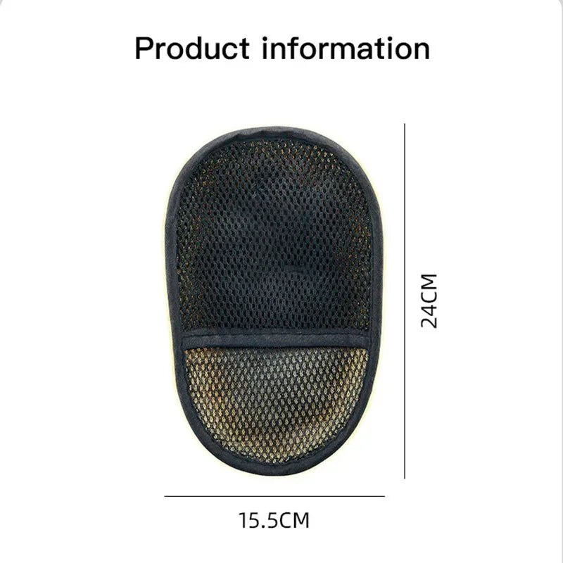 Interior Stickers Fot Porsche 1pc Car Wash Wool Gloves Velvet Thickened With Cashmere Wool Wipe Car Gloves For Porsche Cayenne P