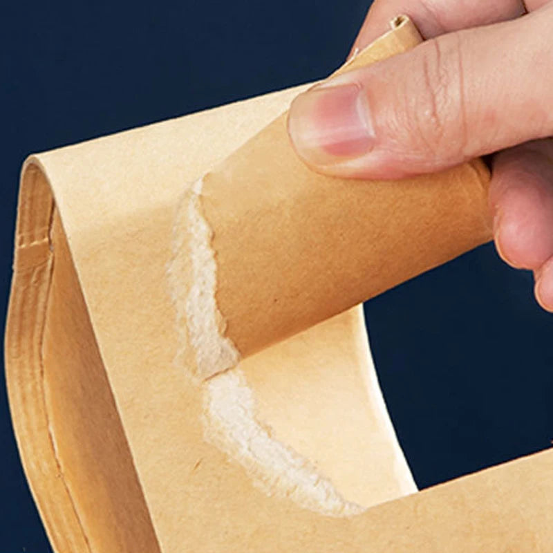 10Pcs/Set Disposable Paper Lunch Box Food Storage Containers With Lid Fruit Salad Cake Box Kitchen Accessories Party Supplies