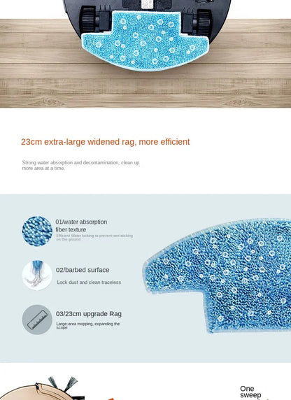 2023PapaGo Sweeping robot Household Ultra-thin Fully automatic intelligent vacuum cleaner Wipe the mopping machine