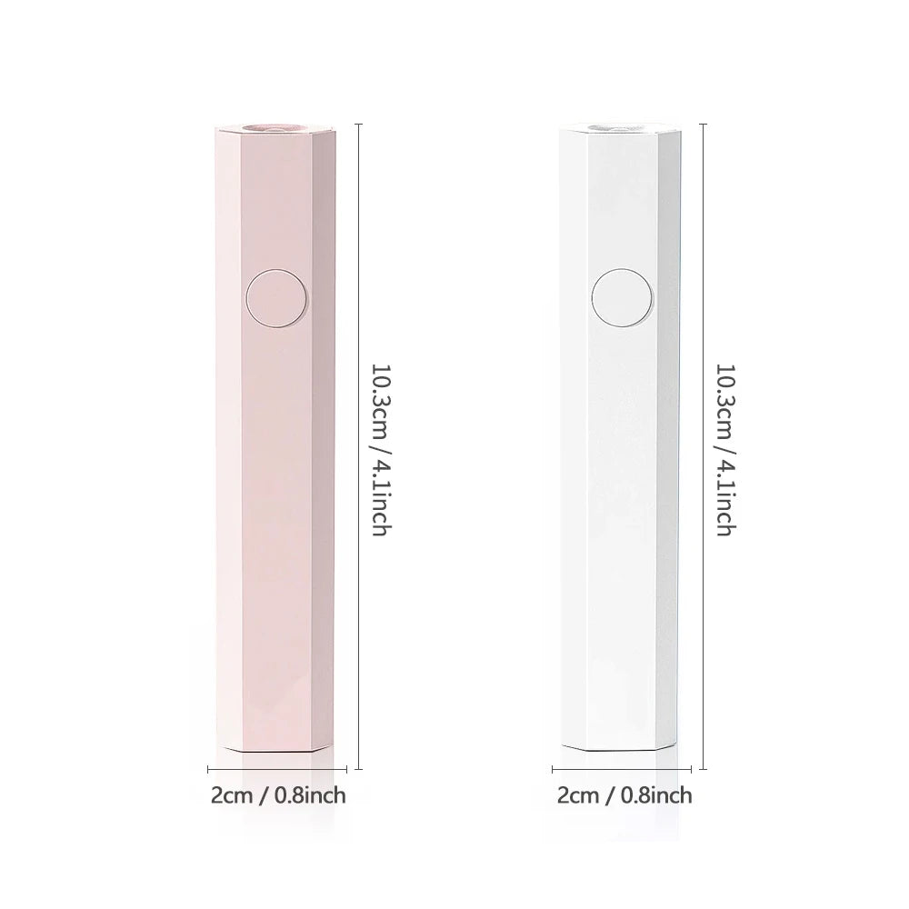 YIKOOLIN Handheld Nail Lamp UV LED Nail Light for Curing All Gel Polish USB Rechargeable Quick Dry Manicure Machine Nail Art
