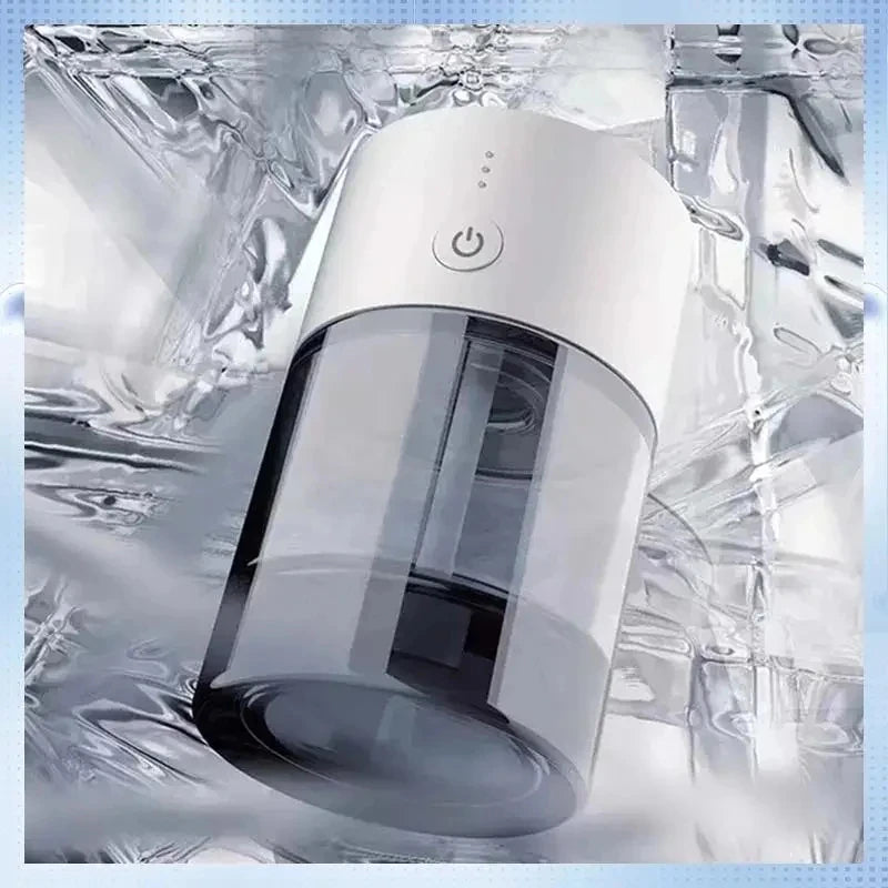 Car Air Freshener USB Rechargeable Essential Oil Diffuser Room Fragrance Diffuser Cool Mist Humidifier Auto Mini Scent Machine