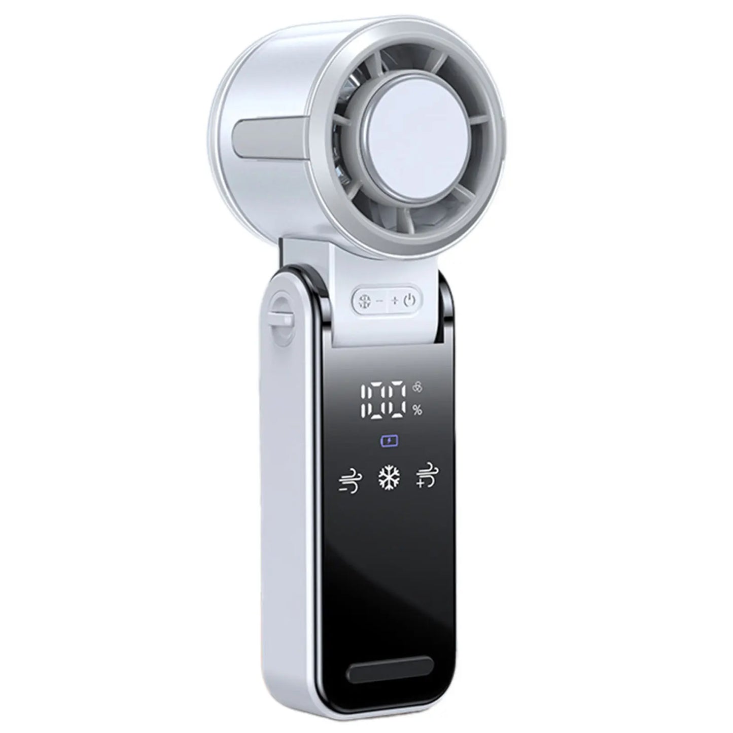 Ice Cooling Portable Mini Fan Turbos Handheld Foldable Mini Fan Speed 1-100 Turbos Chilled USB Fan For Indoor Outdoor
