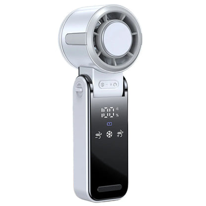 Ice Cooling Portable Mini Fan Turbos Handheld Foldable Mini Fan Speed 1-100 Turbos Chilled USB Fan For Indoor Outdoor