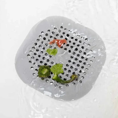 Hair Catcher Filter Sink Anti-blocking Strainer Kitchen Bathroom Bathtub Shower Sewer Filters Floor Silicone Stopper Covers