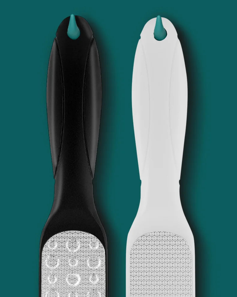 High-Quality 304 Stainless Steel Foot File Double Sided Callus Remover For Dead Skin Professional Pedicure Tools Callous Scraper
