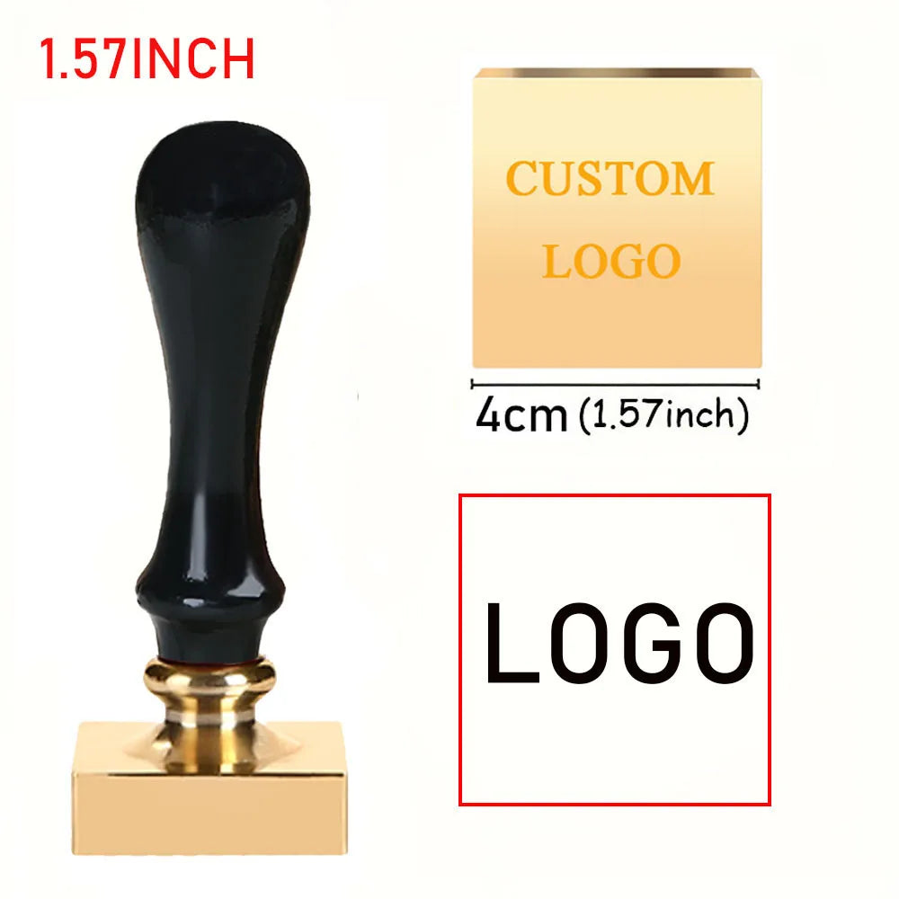 Valentine's Day Wedding Custom Clay Seal Set - 22/25/30/35/40mm Customizable Pottery Design Craft Tool with 1 Handle, Clay Craft