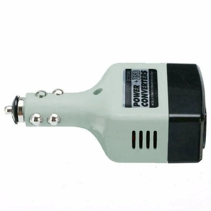 12V 24V DC to AC 220V Portable Car Power Inverter Adapter Plug Converter with USB on-board charger