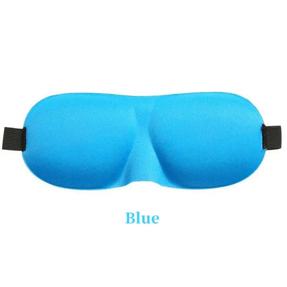 3D Contoured Sleep Mask 100% Light Blocking Eye Mask Ultra-Soft Skin-Friendly Material Breathable Eye Cover For Rest Travel Yoga