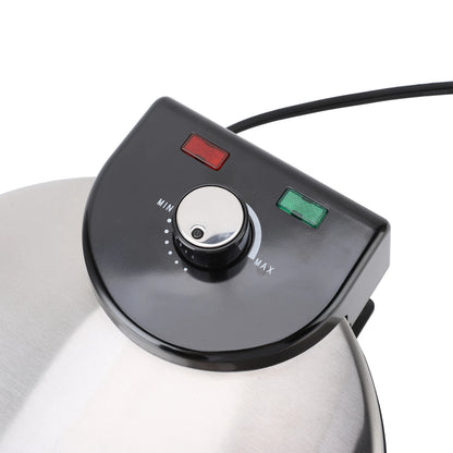Electric Crepe Maker Roti Maker Machine Knob Temperature Control Fast Heating Simple  10in Easy Cleaning for Kitchen