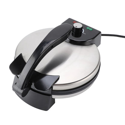 Electric Crepe Maker Roti Maker Machine Knob Temperature Control Fast Heating Simple  10in Easy Cleaning for Kitchen