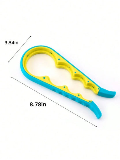 multifunctional can opener kitchen household non-slip simple bottle opener tool, lid opening labor-saving artifact
