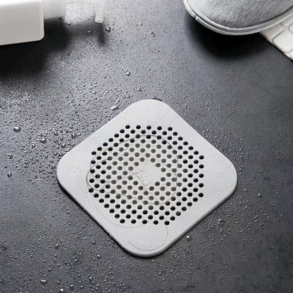Drain Cover - No Drill Hair Catcher for Sink/Bathtub/Shower, Fine Mesh Waterproof Filter with Suction Cups Kitchen Accessories