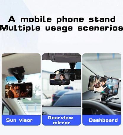 Car mobile phone navigation stand For VW UP! can be installed on the rearview mirror, dashboard and sun visor