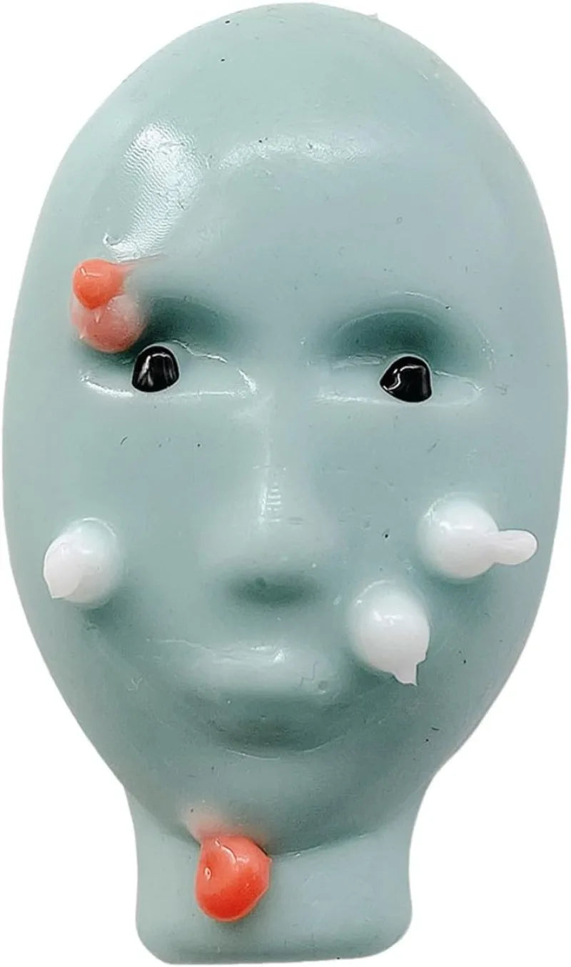 Pimple Popper Fidget Toy with Filler Tools Weird Alien Design Stress Relief Squeeze Toys for Adults Reusable Anxiety Reducer