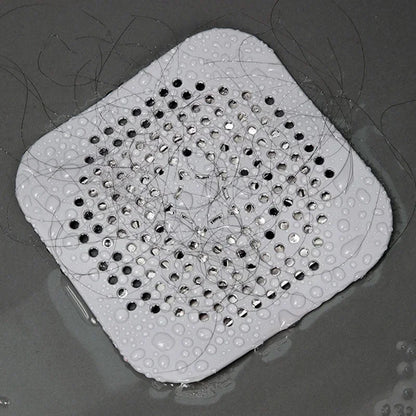 3PCS Drain Hair Catcher Filter Sink Anti-blocking Strainer Bathtub Shower Floor Silicone Stopper Cover Kitchen Bathroom Accessor
