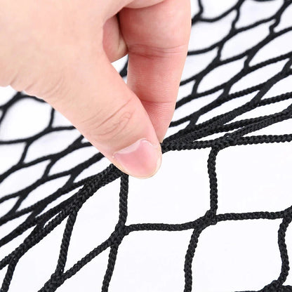 Universal Large Car Cargo Net Nylon Elastic Mesh Luggage Cargo Storage Pickup Tidy Net for Van SUV Truck Mesh Network Pocket