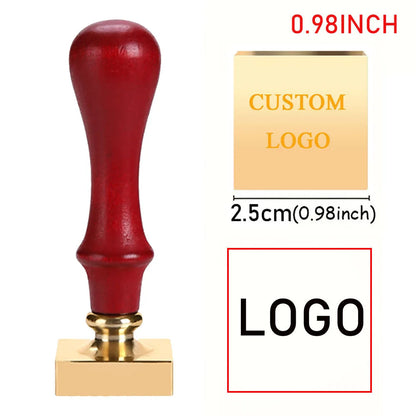 Valentine's Day Wedding Custom Clay Seal Set - 22/25/30/35/40mm Customizable Pottery Design Craft Tool with 1 Handle, Clay Craft