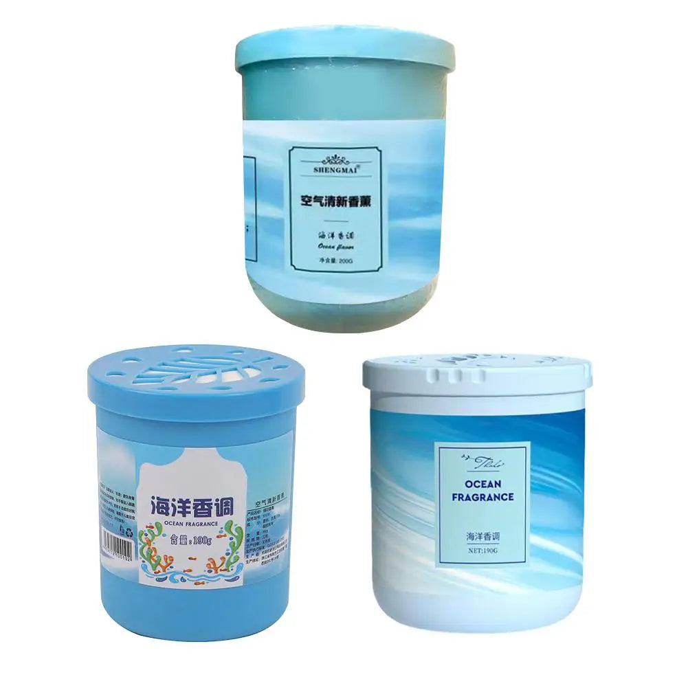 1pcs Air Freshener Solid Aromatherapy Hotel Bedroom Toilet Home or Vehicle General Gel Solid Persistent Fragrance