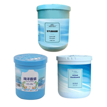 1pcs Air Freshener Solid Aromatherapy Hotel Bedroom Toilet Home or Vehicle General Gel Solid Persistent Fragrance