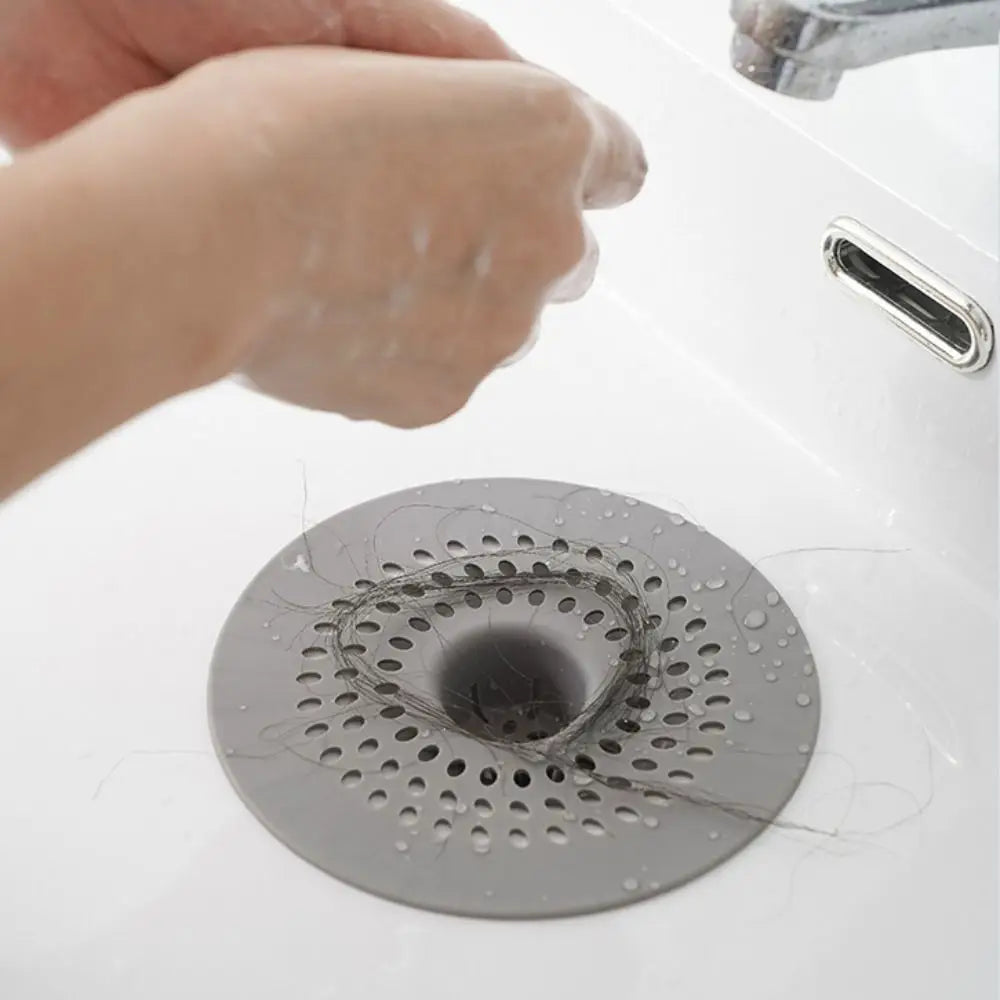 Round silicone floor drain toilet clogging sink filter kitchen sink drain opening bathroom floor drain cover