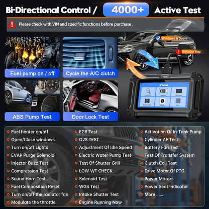 XTOOL InPlus IP500-DJC OBD2 Automotive Scanner For Chrysler/Jeep/Dodge All System Car Diagnostic Free Update Add FCA AutoAuth
