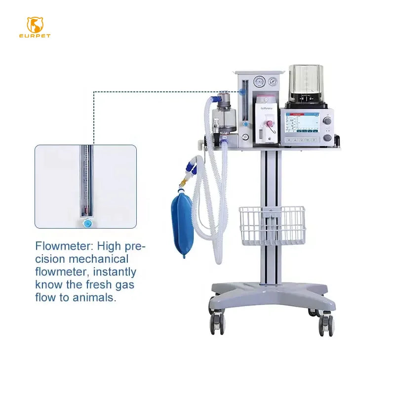 EUR PET Best Selling Veterinary Equipment Anesthesia Pet Clinic Use Anesthesia System Portable Anesthesia Circuits