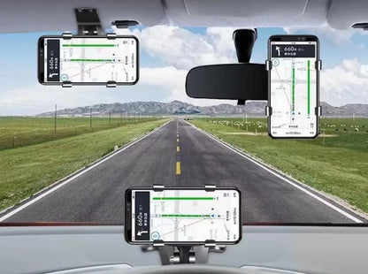 Car mobile phone navigation stand For VW UP! can be installed on the rearview mirror, dashboard and sun visor