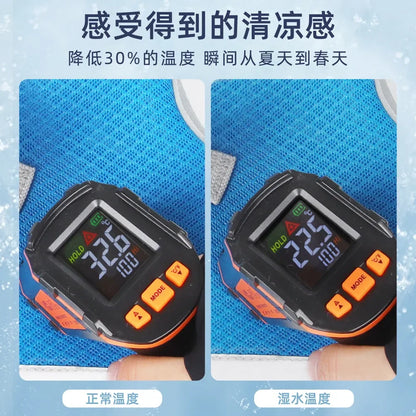 Dogs Cooling Vest Breathable Adjustable Fast Cooling Reflective Pets Ice Clothing for Summer Outdoor Hiking Walking Dogs Harness