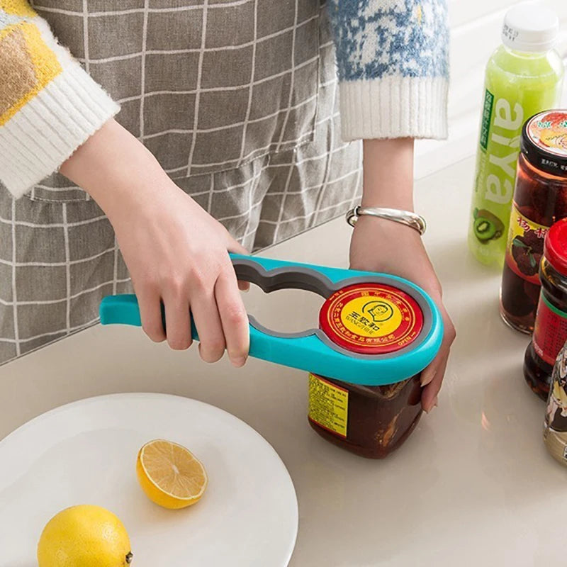 Bottle Cap Opener Open Bottle Covers Universal  Kitchen Jars Opener Effortless Jar Opener Open Jars and Lids KPQ001