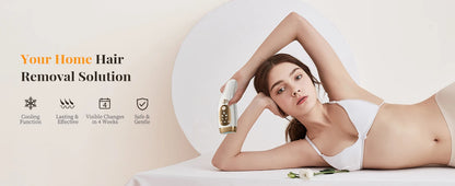 Professional IPL Laser Hair Removal For Women and Men Ice-Cooling Painless ElectricDepilator Body Bikinis Permanent Depilation