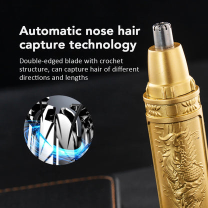 Electric Nose Hair Trimmer Implement Shaver Clipper For Men Women Neck Eyebrow Trimmer Shaver Man Clean Trimer Razor Remover Kit