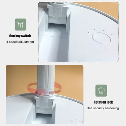 Portable Fan  Rechargeable Mini Folding Telescopic Floor Low Noise Summer Fan Cooling For Household Bedroom Office Deskto