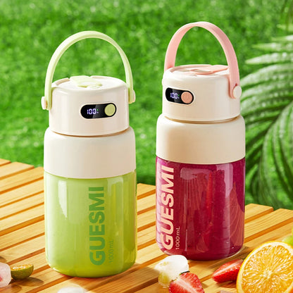 1000ML Portable Blender USB Electric Juicer Fruit Mixers Fruit Home Smoothies Mixer Multifunctional Juice Maker Machine Blender