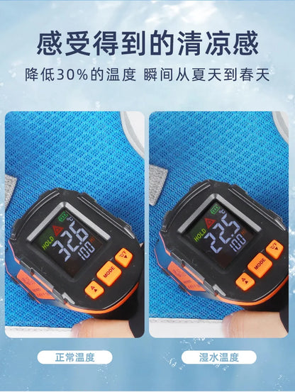 Dogs Cooling Vest Breathable Adjustable Fast Cooling Reflective Pets Ice Clothing for Summer Outdoor Hiking Walking Dogs Harness