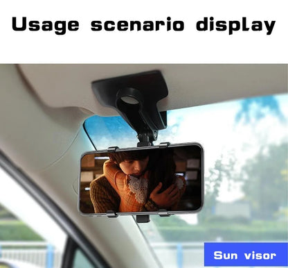 Car mobile phone navigation stand For VW UP! can be installed on the rearview mirror, dashboard and sun visor