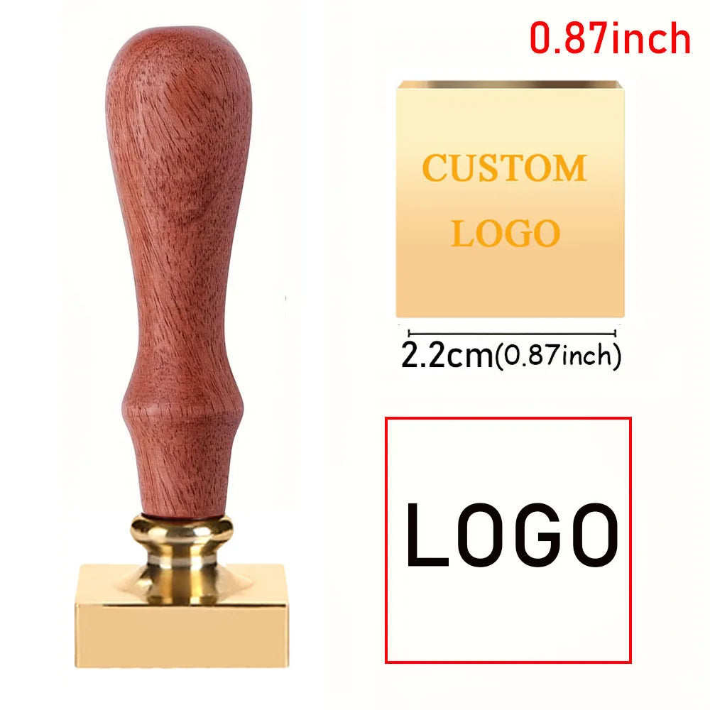Valentine's Day Wedding Custom Clay Seal Set - 22/25/30/35/40mm Customizable Pottery Design Craft Tool with 1 Handle, Clay Craft