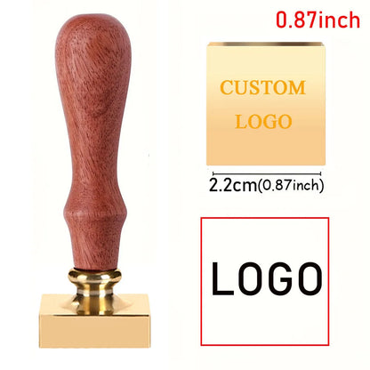 Valentine's Day Wedding Custom Clay Seal Set - 22/25/30/35/40mm Customizable Pottery Design Craft Tool with 1 Handle, Clay Craft