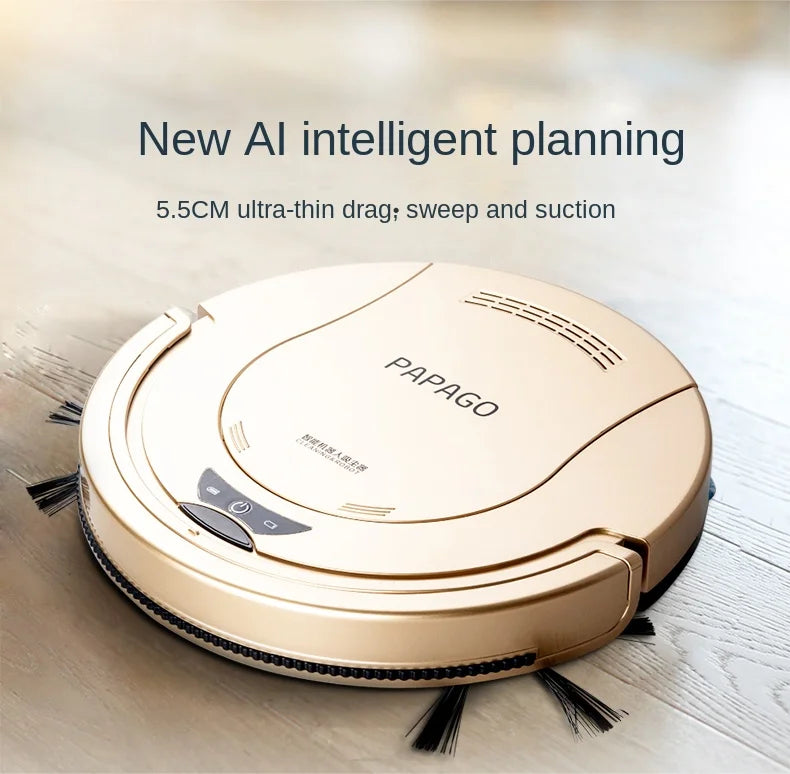 2023PapaGo Sweeping robot Household Ultra-thin Fully automatic intelligent vacuum cleaner Wipe the mopping machine