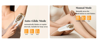 Professional IPL Laser Hair Removal For Women and Men Ice-Cooling Painless ElectricDepilator Body Bikinis Permanent Depilation