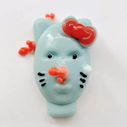 Pimple Popper Fidget Toy with Filler Tools Weird Alien Design Stress Relief Squeeze Toys for Adults Reusable Anxiety Reducer