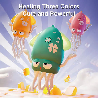 Interactive Electronic Dancing Squid Toy Lights Music Baby Toy for Toddler Early Learning Development Kids Educational Play Gift