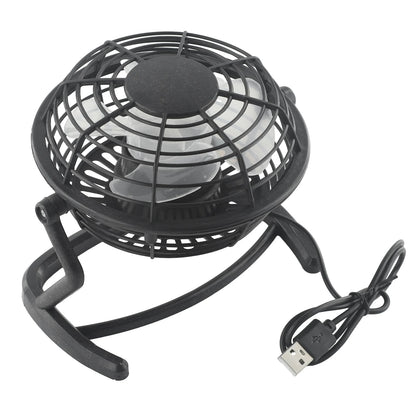 Portable Fans USB Fan 15*9*14.5cm ABS+Electronic Components Blue/Black Convenient Home UseUltra Quiet Practical