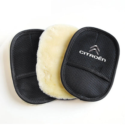 Car Styling Wool Soft Car Washing Gloves Cleaning Brush Accessories For Citroen C1 DS3 C2 C3 Vts C4 Saxo C4L C5 C6 C8 Xsara